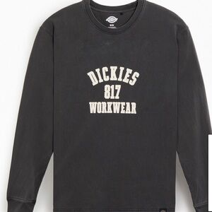 Dickies Charcoal Long Sleeve Tee